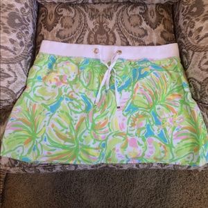 Lilly Pulitzer Linen Beach Skirt